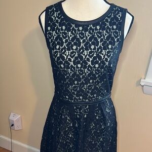 Speechless juniors women mint green/ black lace fully lined dress size 5 NWT